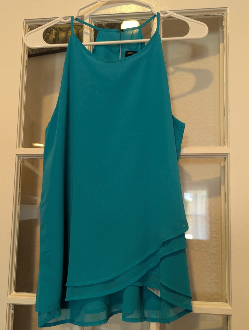 Banana Republic Teal Layered Top